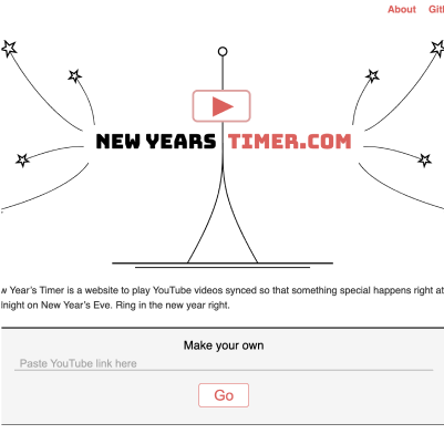 New Years Timer